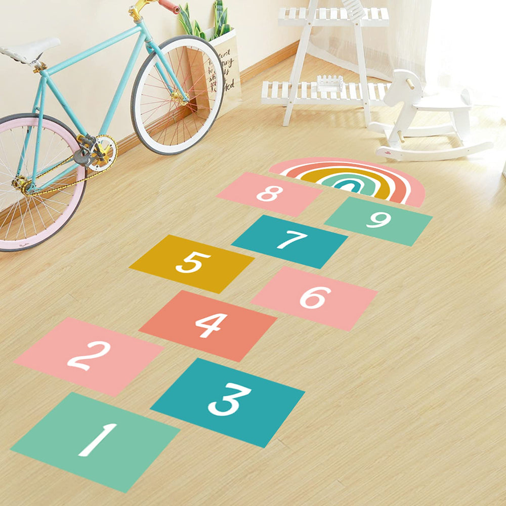 KMOTASUO nursery floor decor for playrooms offers playful learning.