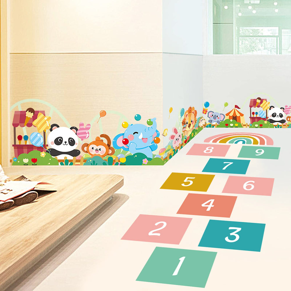 KMOTASUO safe PVC decal is non-toxic for kids' spaces.