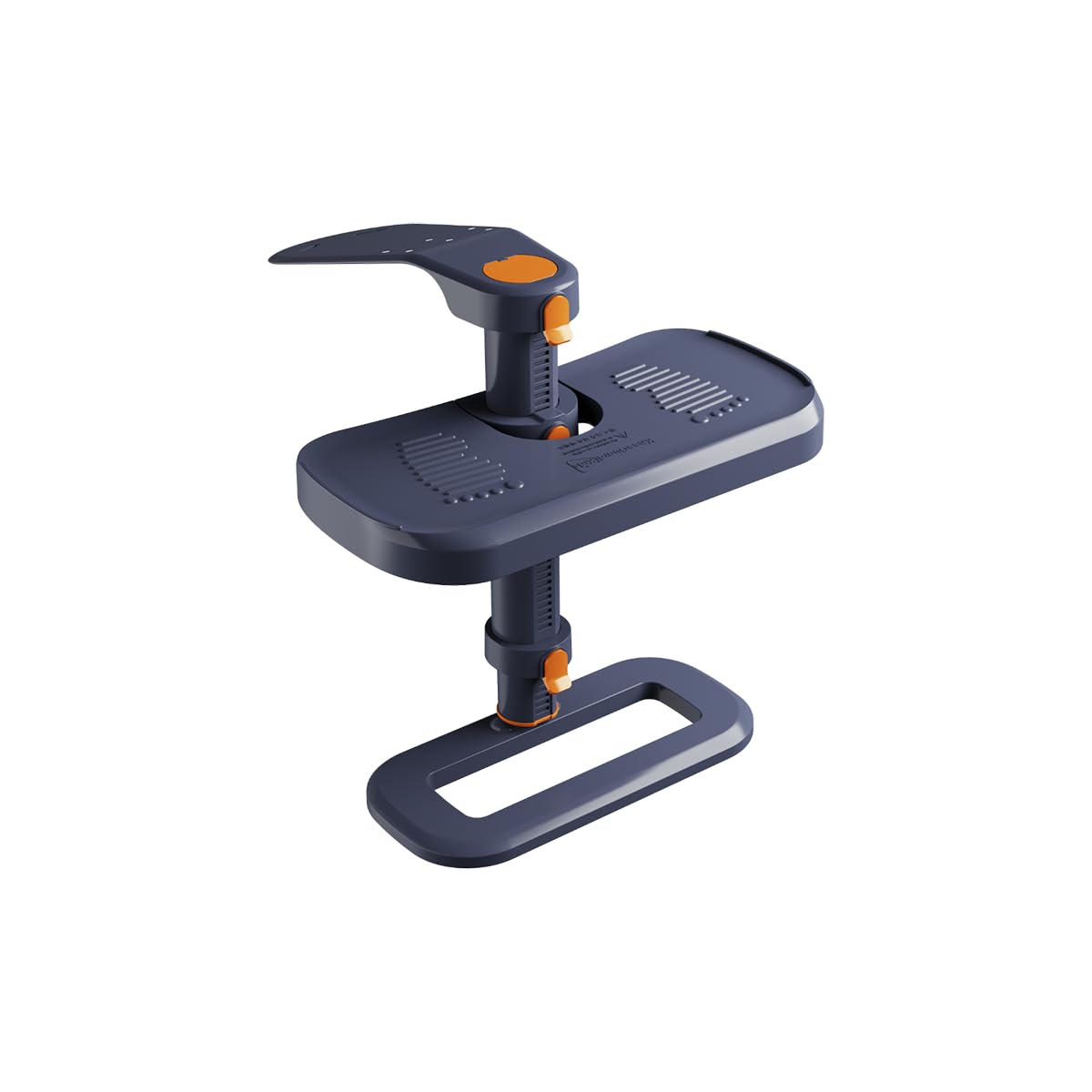 KneeGuard Kids footrest adjustable height fits growing children.