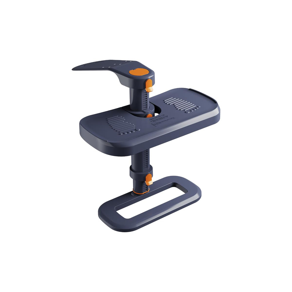 KneeGuard Kids footrest adjustable height fits growing children.