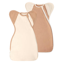 Knirose arms-up swaddle design highlights natural sleep positioning for babies.
