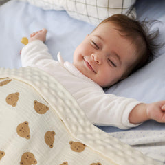 Knirose baby swaddle blanket 30x40 layout shows generous wrap area for secure swaddling