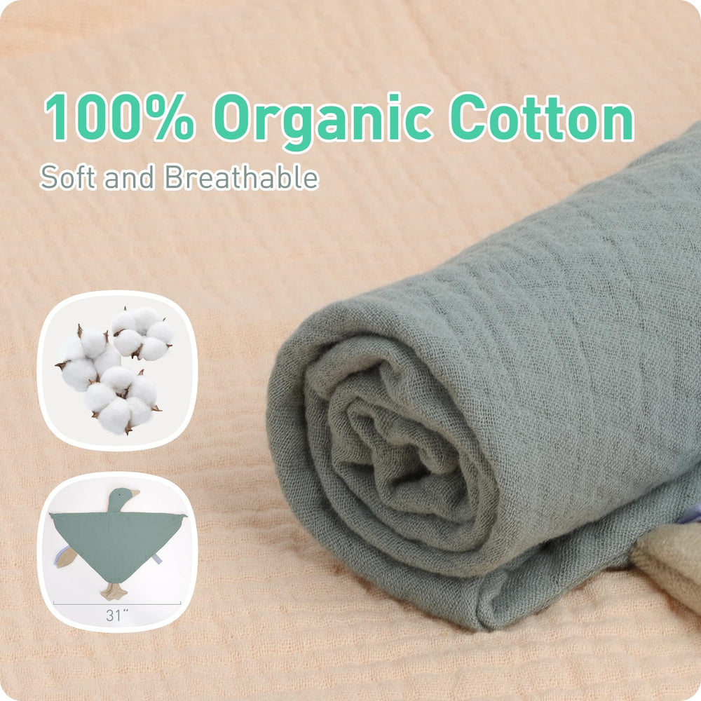 Knirose goose lovey neutral colors for calm visual stimulation.