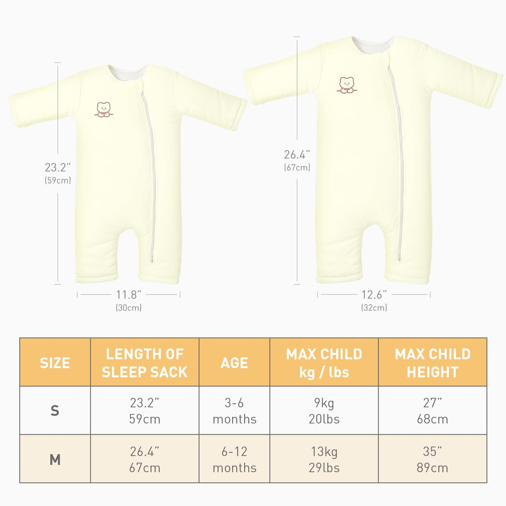 Knirose transition-swaddle image shows arms-out option easing sleep transitions