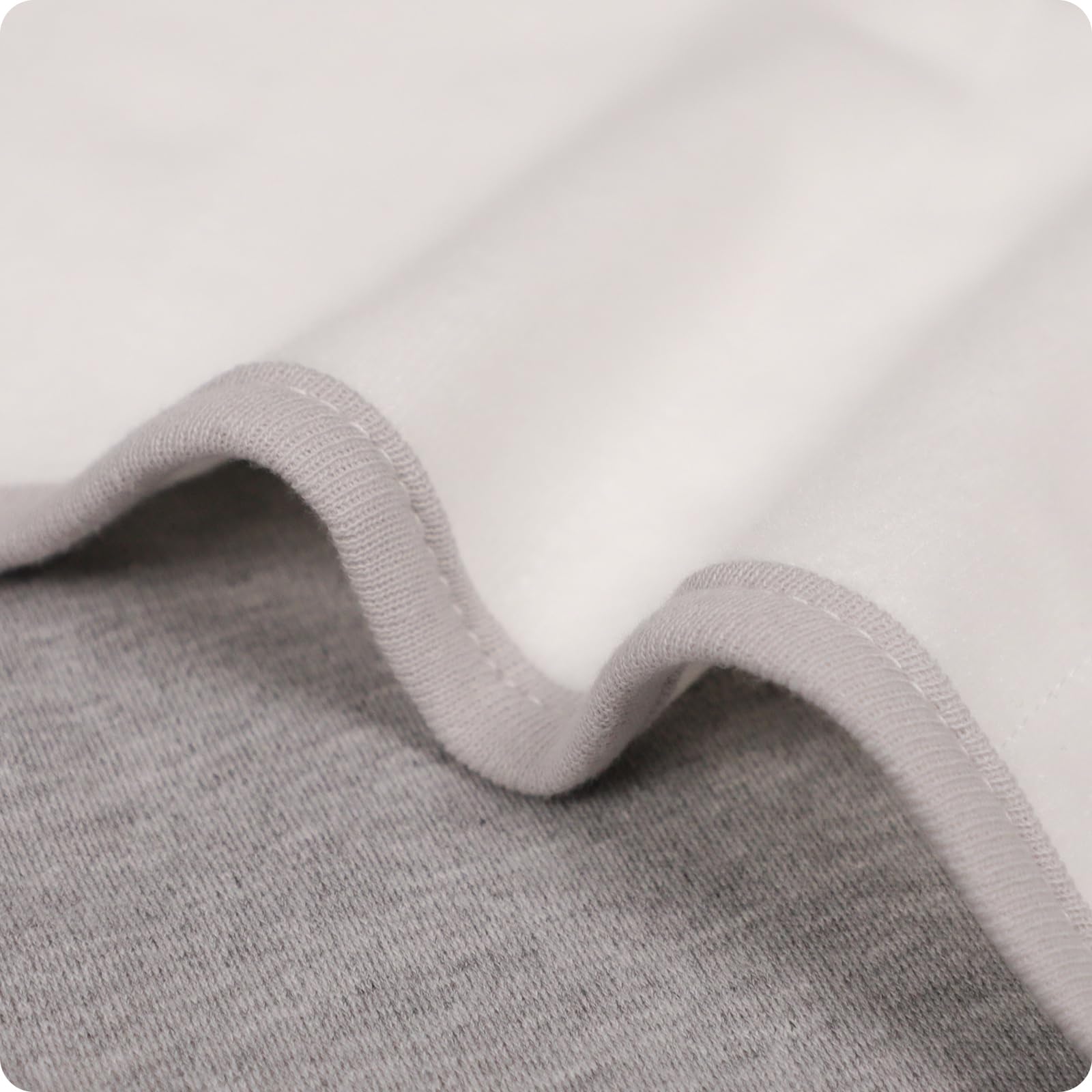Step 3: adjusting fabric to remove excess near the chest area.