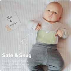 Knirose Soft Cotton Snuggle Strap close-up highlighting breathable fabric and gentle comfort.