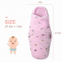 Knirose swaddle Peachpink cotton texture close-up—soft combed cotton feel.