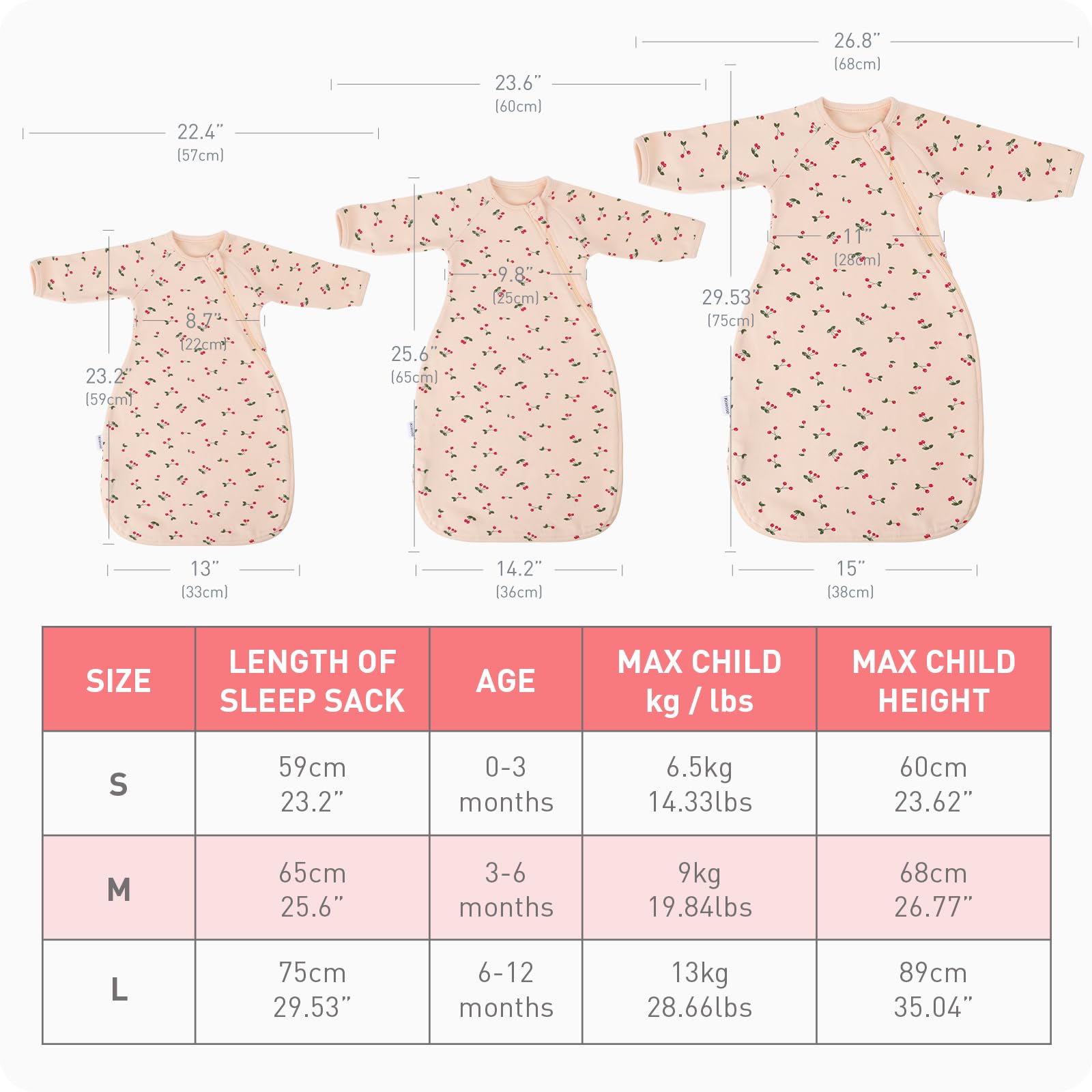 Knirose swaddle on baby in bed demonstrates comfy wearable blanket use.