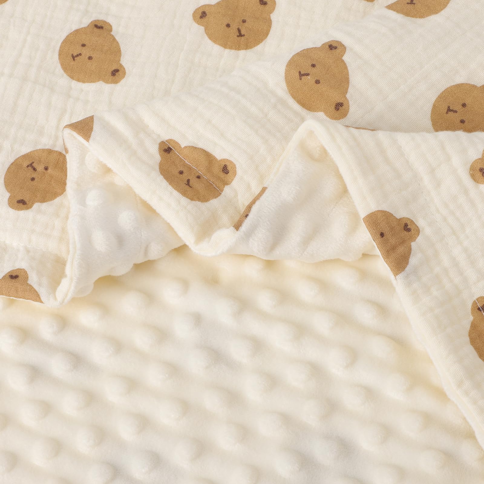 Knirose unisex nursery blanket on crib emphasizes versatile design for boys and girls