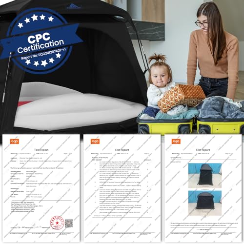KNOCLOC autism sensory-friendly tent; dark environment for focused rest.