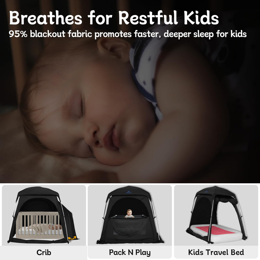 Knocloc hush shade feature reduces wake-ups during early sleep transitions