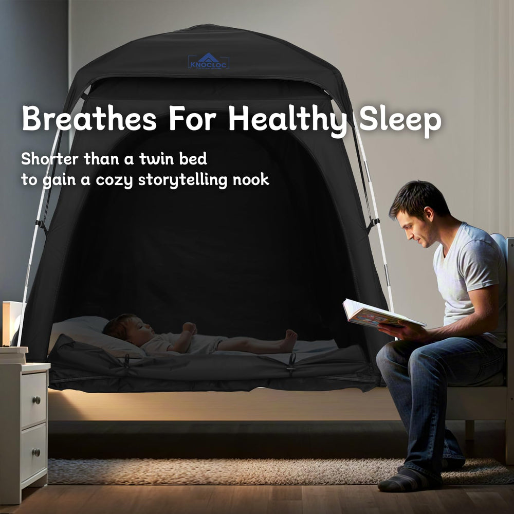 Knocloc mosquito-net mode creates bug-free nap spaces