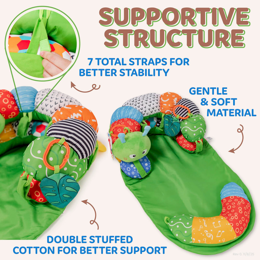 Knotly Charm non-slip base ensuring baby playtime safety