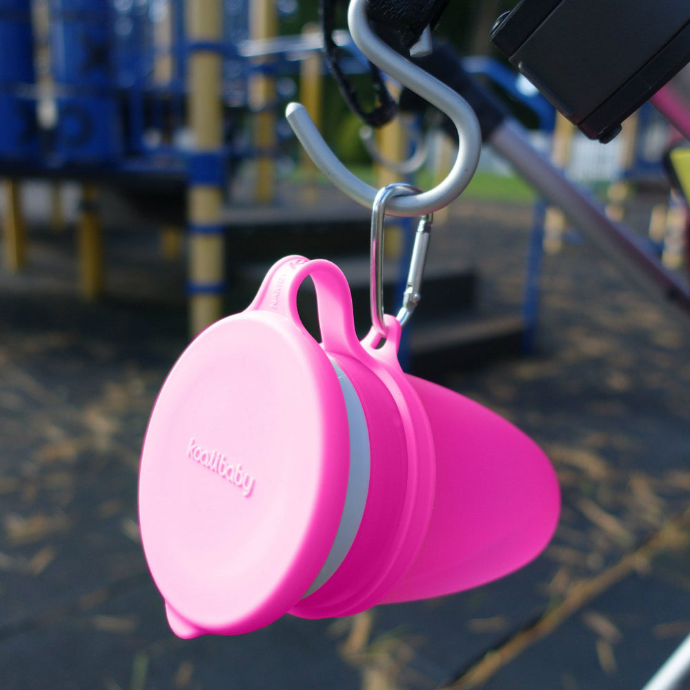 Koaii Baby lids silicone closeup shows safe, flexible material.