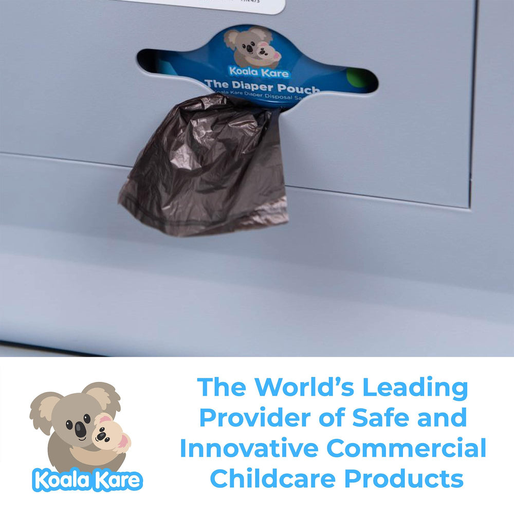Koala Kare Diaper Pouch supports a cleaner, more welcoming restroom experience.