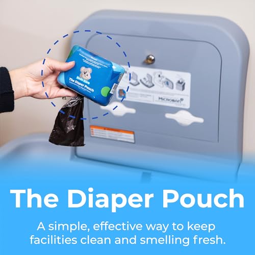 Koala Kare 175 sacks per cartridge illustrating efficient diaper disposal in busy restrooms.