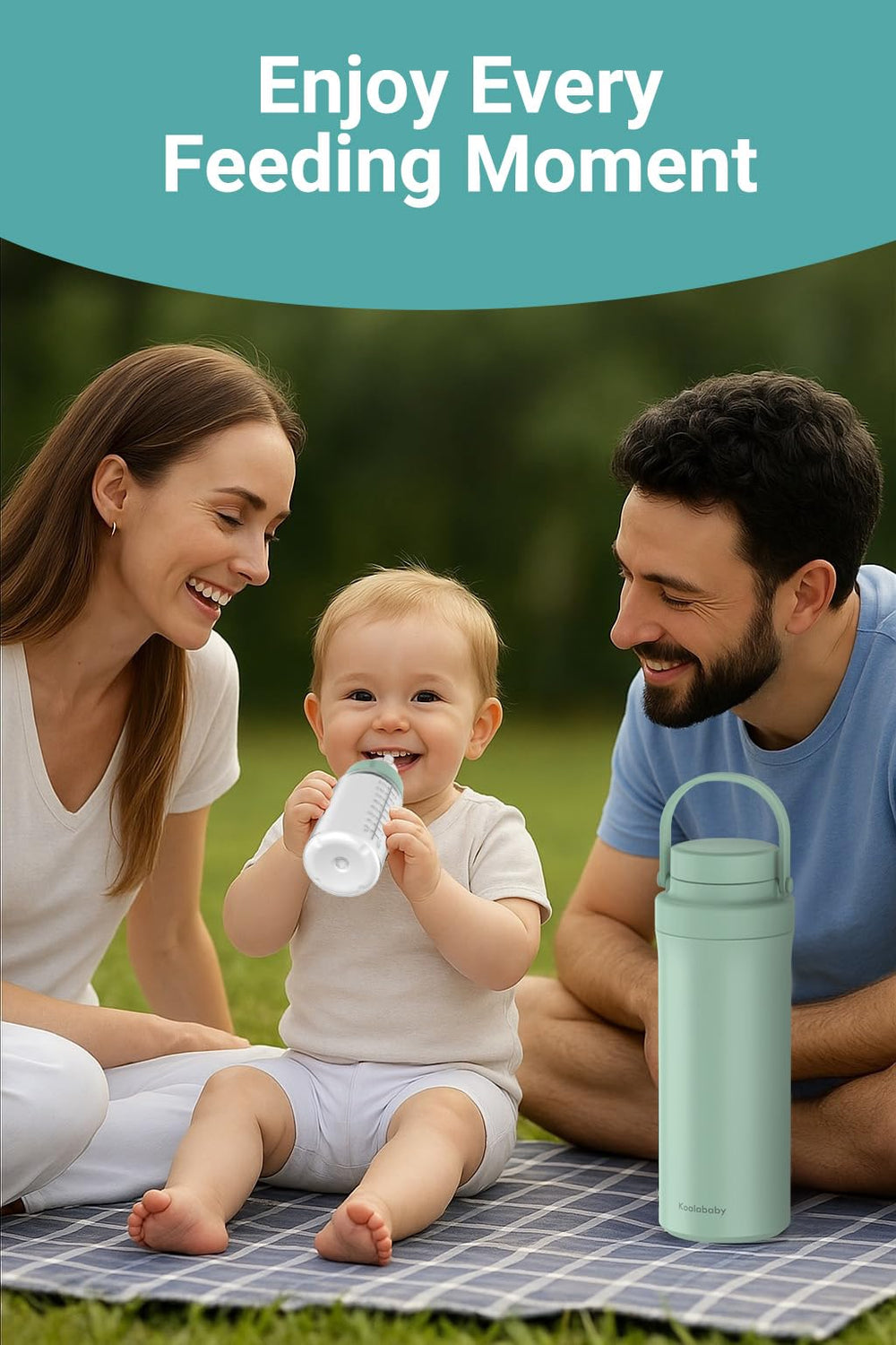 Koalababy diaper bag-fit demonstrates convenient travel companion.
