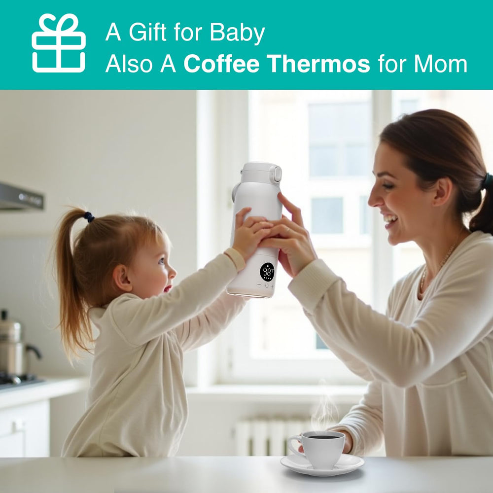 Koalababy Portable Bottle Warmer leak-proof design keeps bags dry during travel