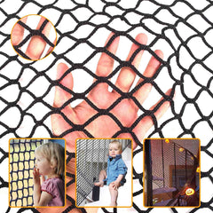 Kobadi balcony netting close-up shows high-strength material for daily durability.