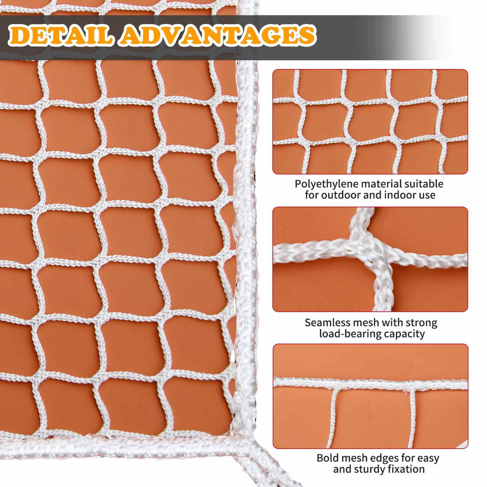 Kobadi balcony netting installation corners simplify quick secure setup