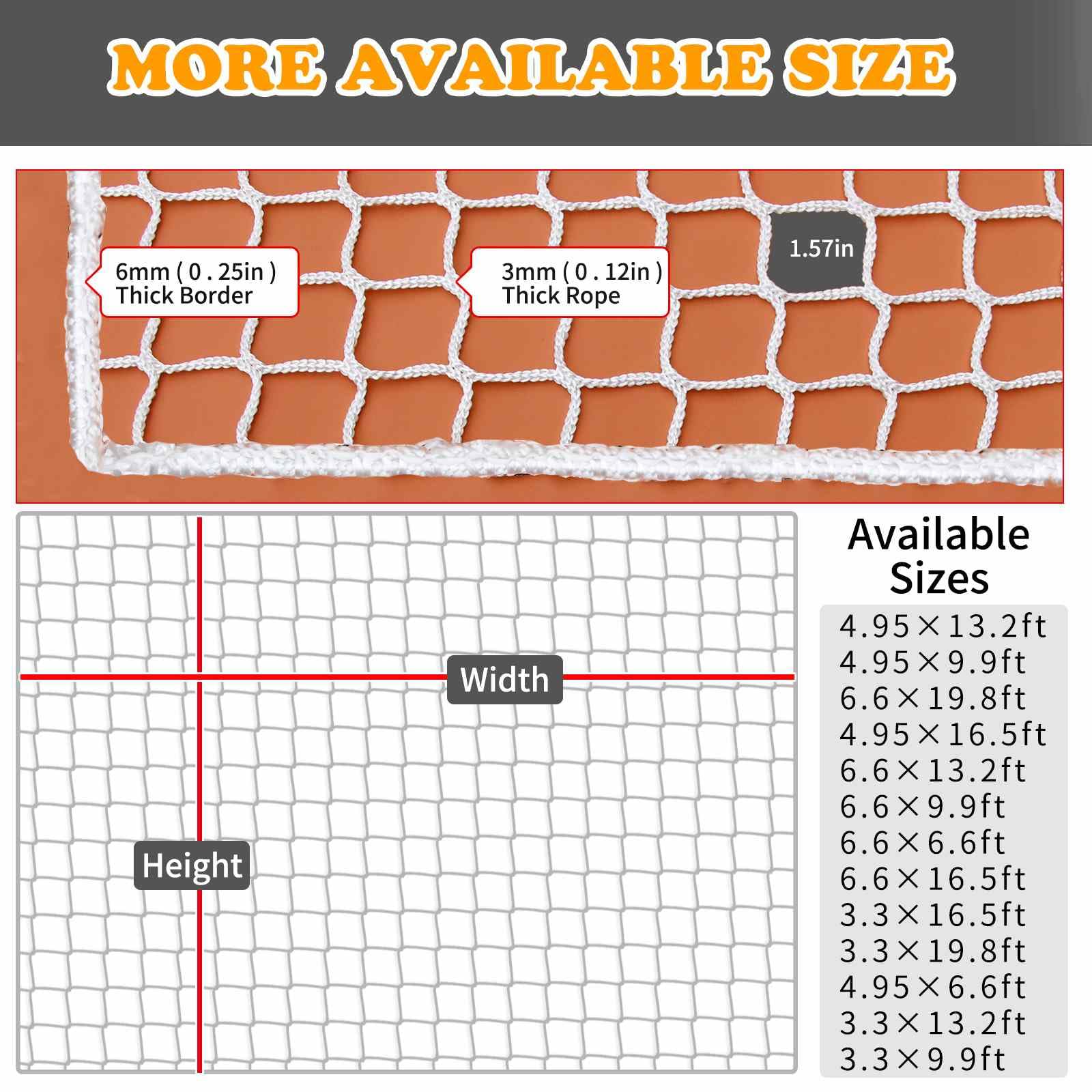 Kobadi balcony netting is suitable for outdoor playgrounds and balconies