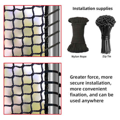 Kobadi netting thickened-edge design boosts durability and wear resistance.