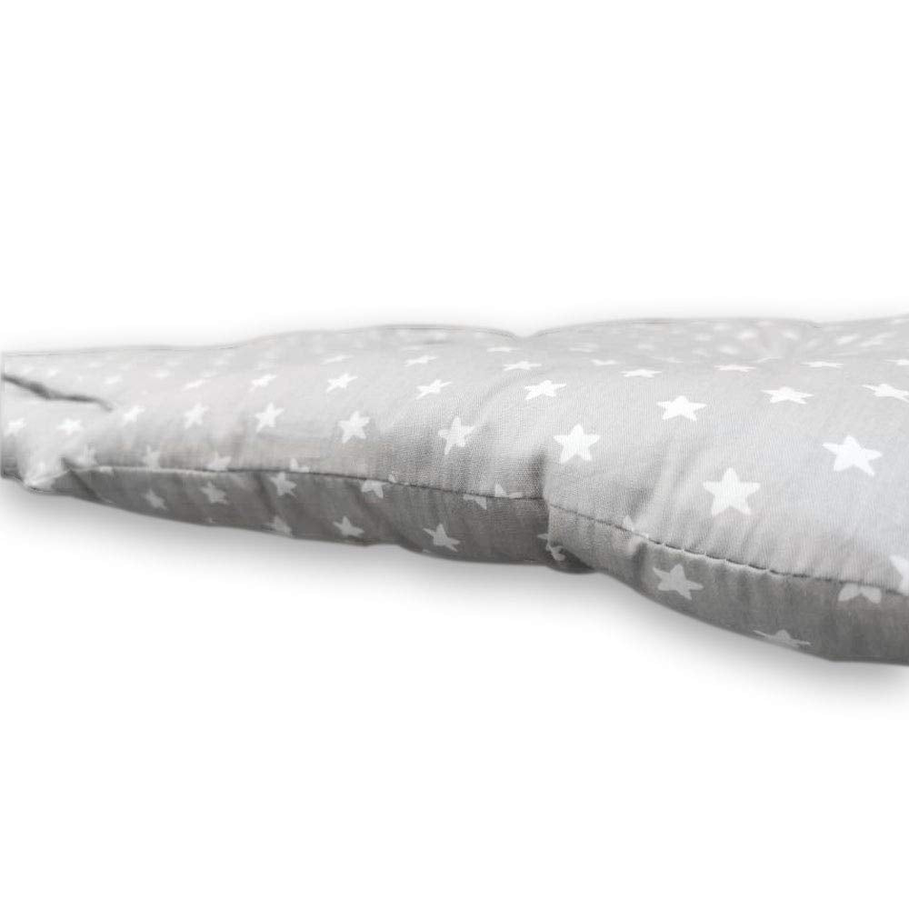 Kocpudu cushion in natural cotton provides skin-friendly comfort.