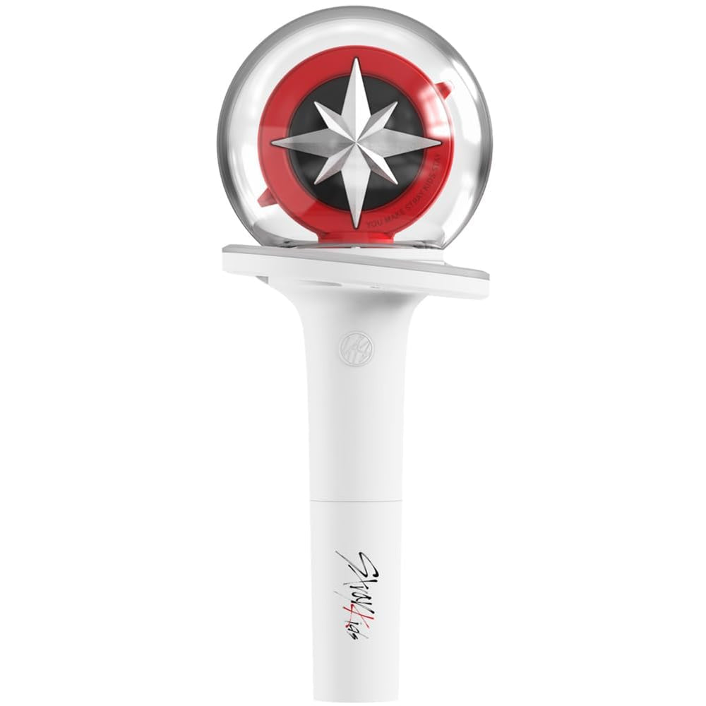 KOFISA Stray Kids Lightstick Ver 2 lightstick with crisp white finish for fans.