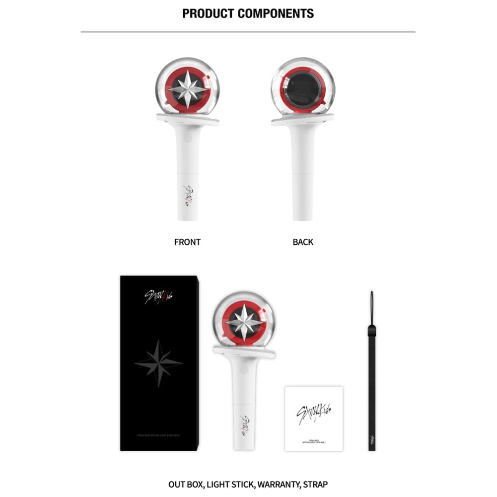 KOFISA Stray Kids Lightstick Ver 2 strap for secure handheld use.