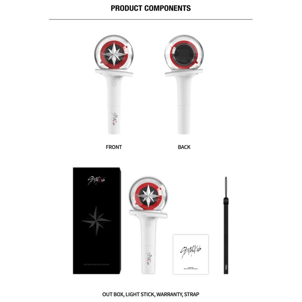 KOFISA Stray Kids Lightstick Ver 2 strap for secure handheld use.