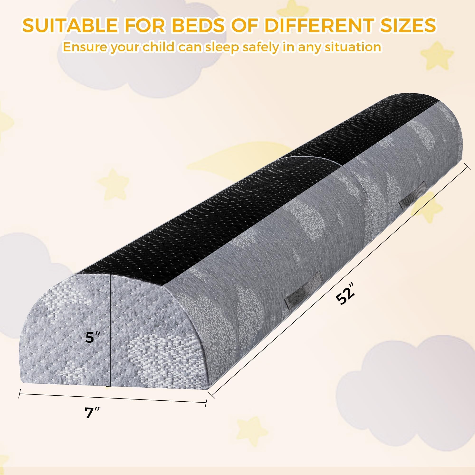 Kohentact bed-sizes-52x7x5 demonstrates versatile fit across twin to king beds