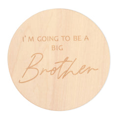 KOJIN personalized baby announcement plaque 4.9-inch disc for adorable newborn photo props and keepsakes