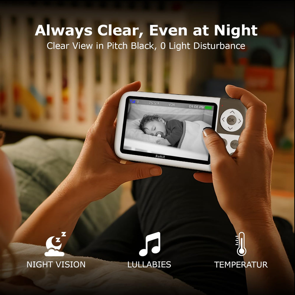 kokit night vision and VOX mode ensure view in low light.