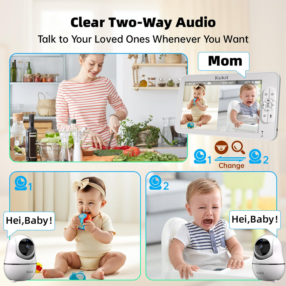 Kokit no wifi needed for secure real time monitoring