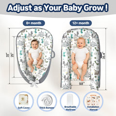 Kombi nest travel setup demonstrates portability and lightweight design for on-the-go parents