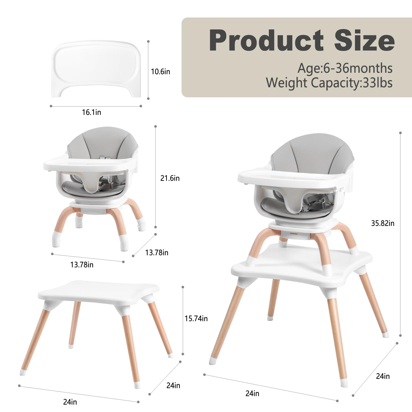 Komcot easy-cleaning design with wipeable surface for quick maintenance.