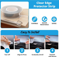 Komfortology adhesive 3M tape provides strong hold without tools.