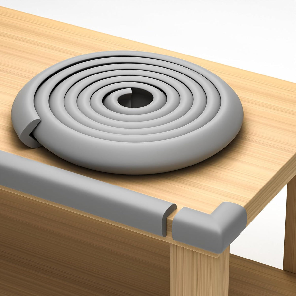 Komfortology baby-proof corners 204ft edge bumpers provide soft, impact-absorbing protection for every room.