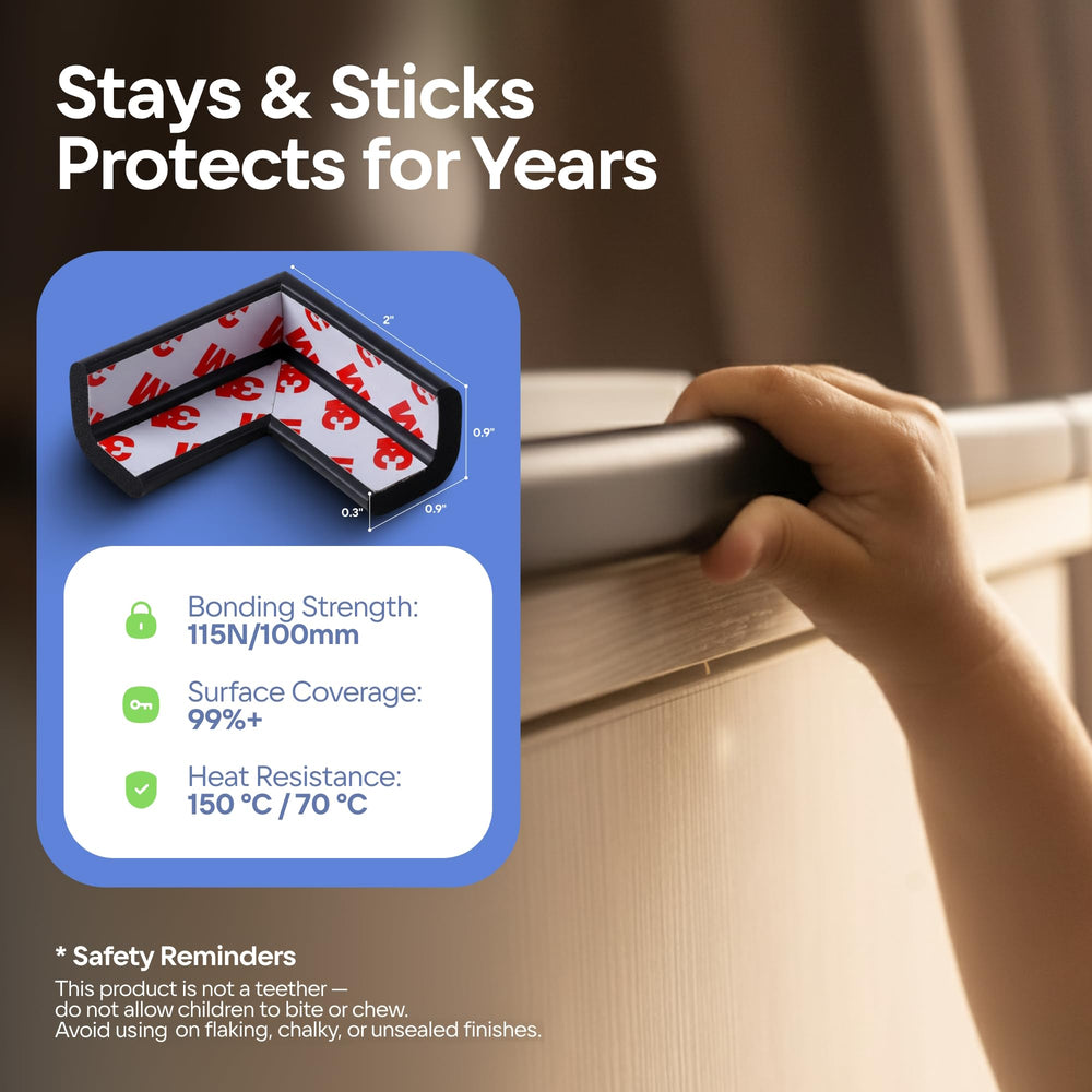 Komfortology odorless soft-foam edge protectors keep spaces comfortable for kids
