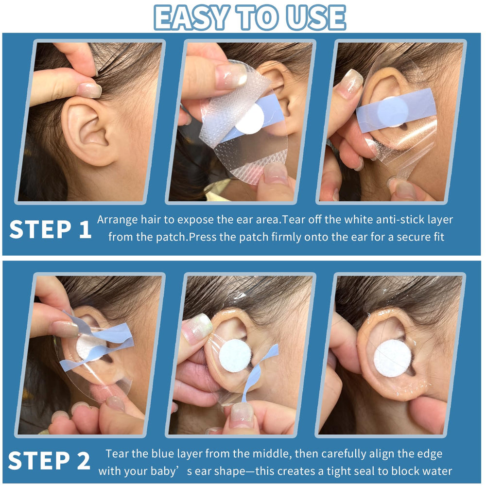 KOMIDK ear covers fitting the ear contour softly without skin irritation