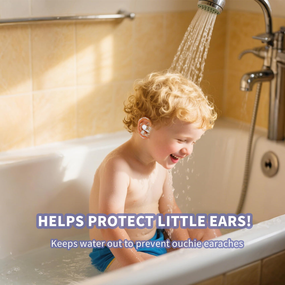 KOMIDK travel-friendly pack keeps 50 ear covers handy for family trips