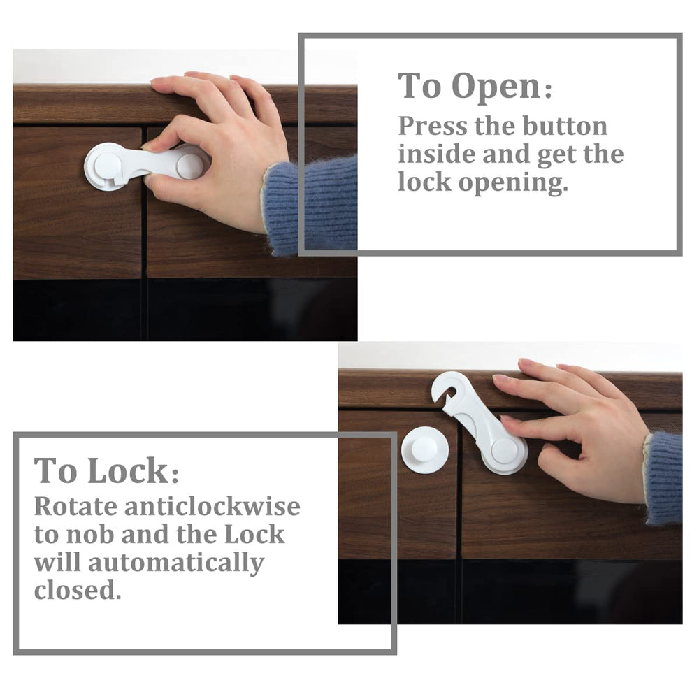 KongNai one-handed operation image highlights easy adult access while child safety remains.
