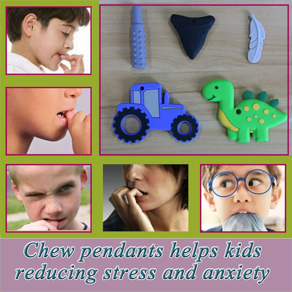 KongNai chew-necklace packaging image shows five color options.