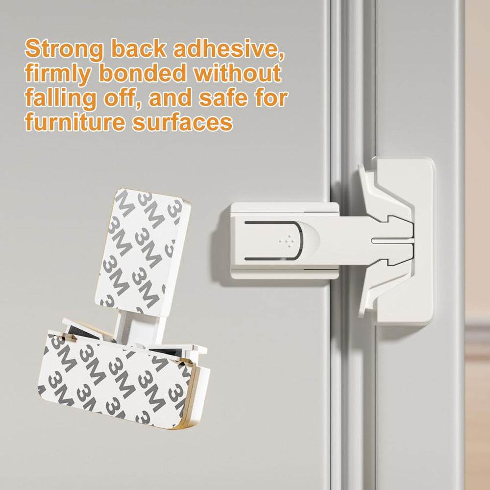 KongNai fridge locks auto-locking feature after door closure.