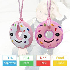 KongNai sensory chew necklace car design provides discreet chewing for anxiety relief