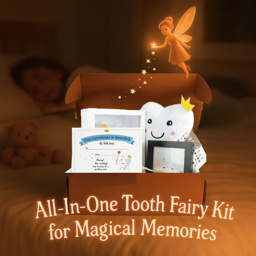Konijo Tooth Holder keeps a tiny tooth safely stored