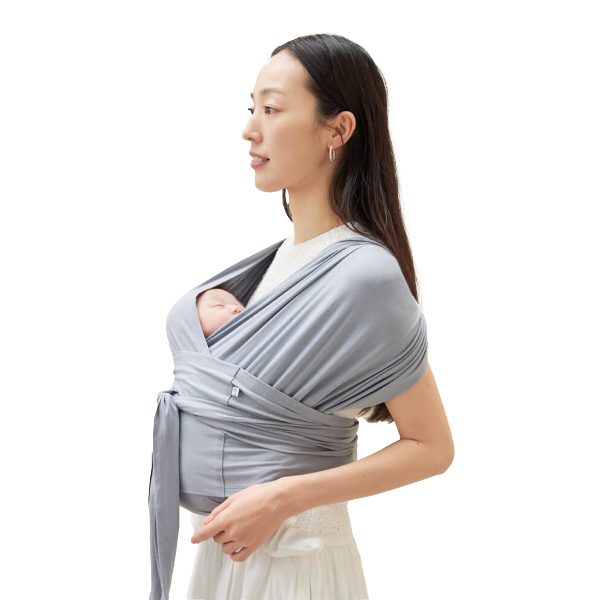 Konny Flex SoftBreeze head-support feature provides secure newborn carry on the go.