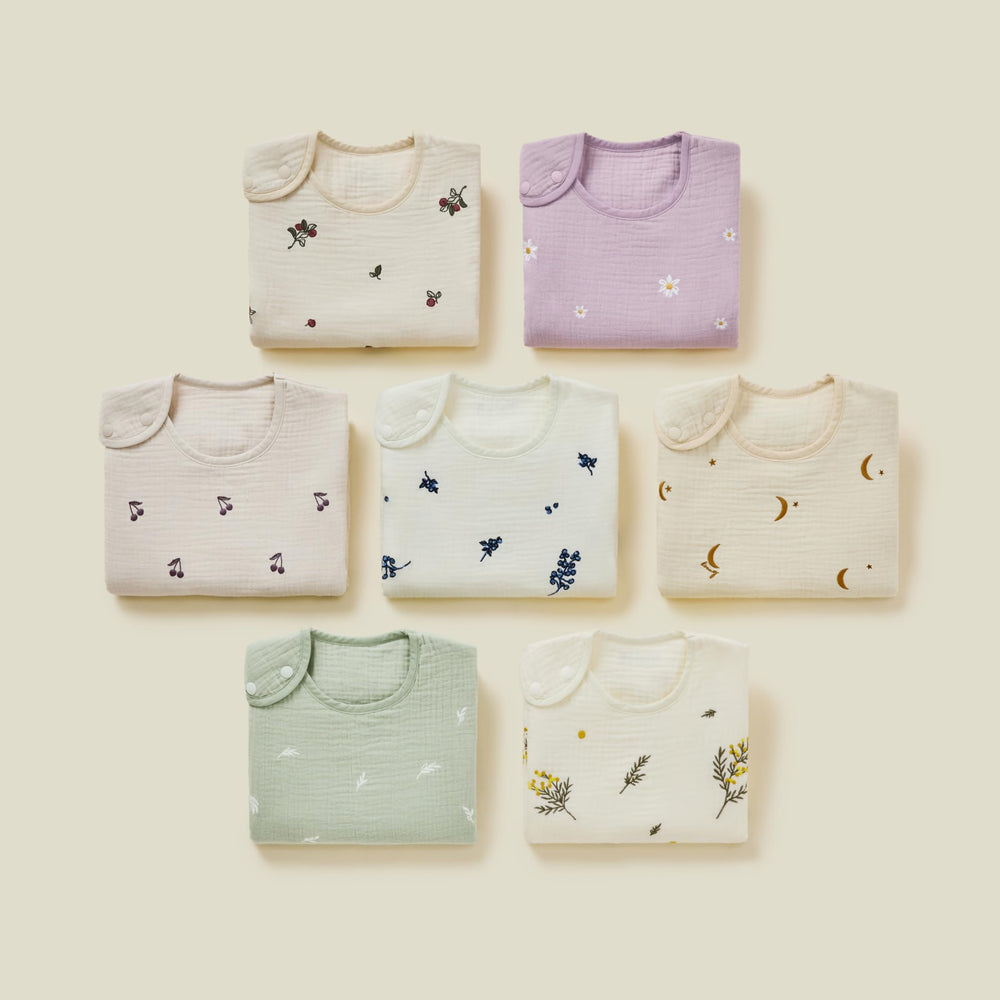 Konny Sleep Sack packaging displays green leaf branding and 3-5Y size.