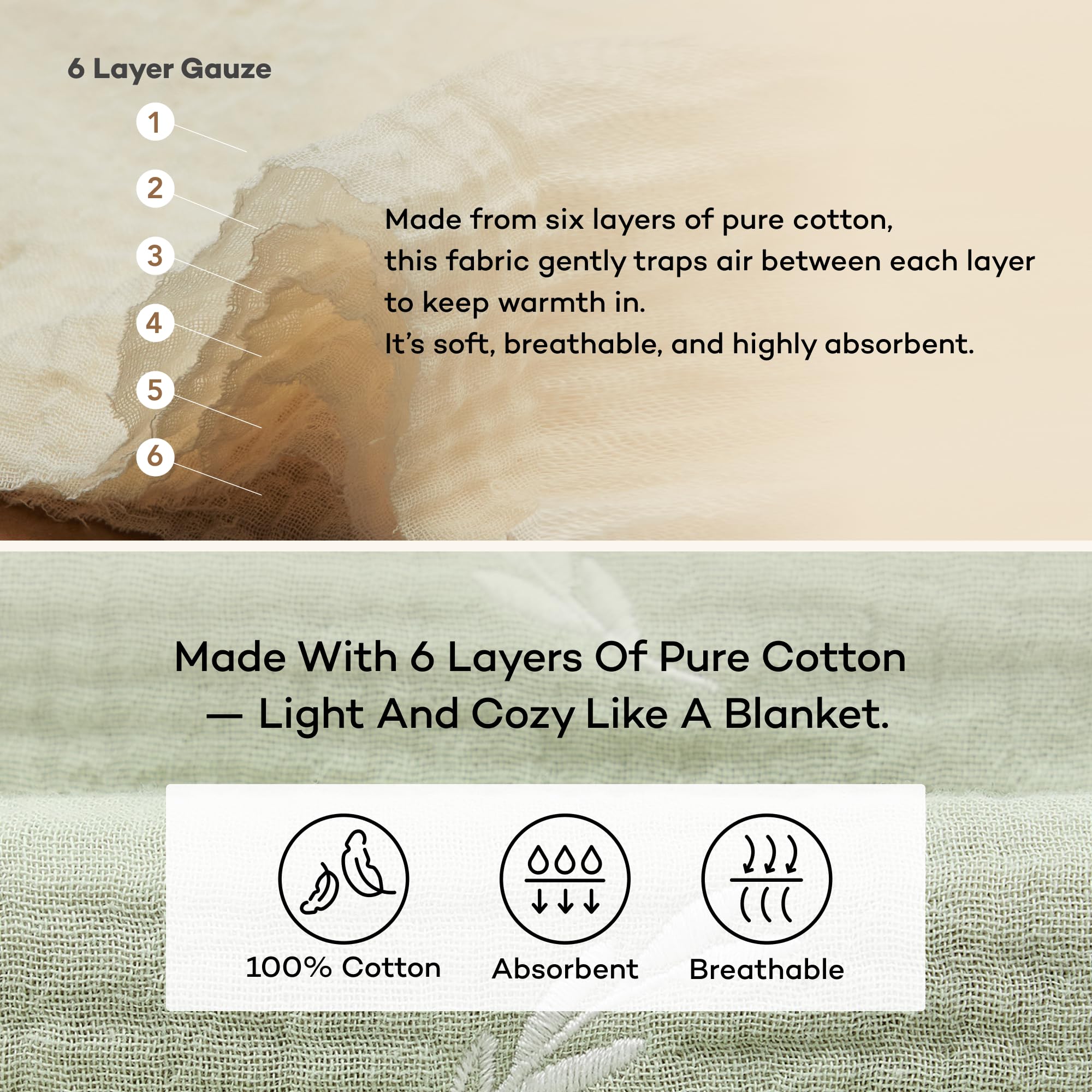 Konny Sleep Sack shoulder and side snaps enable easy on/off.