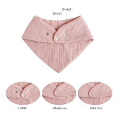 Konssy adjustable nickel-free snaps shown for secure, comfortable fit.